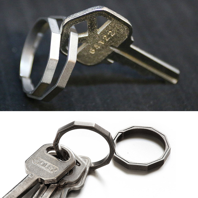 Best EDC Keychains & Accessories | Titanium Carabiner Key Rings