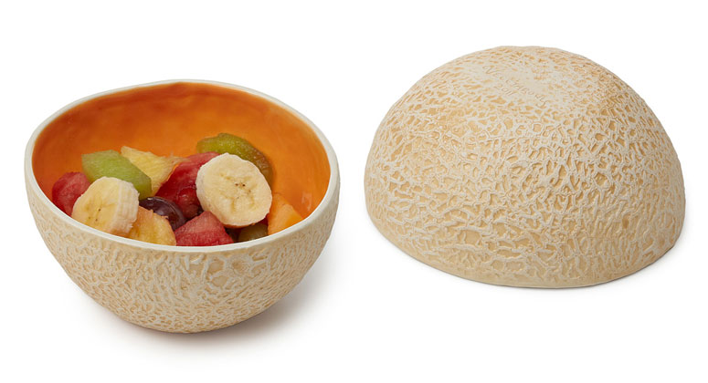 Handmade Cantaloupe Bowls
