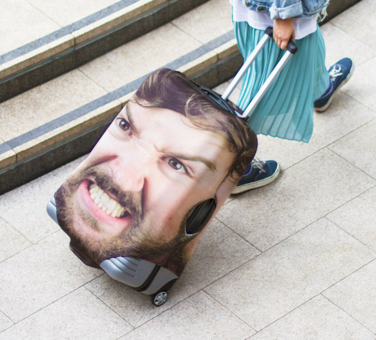 Head Case - In-Your-Face Luggage Covers