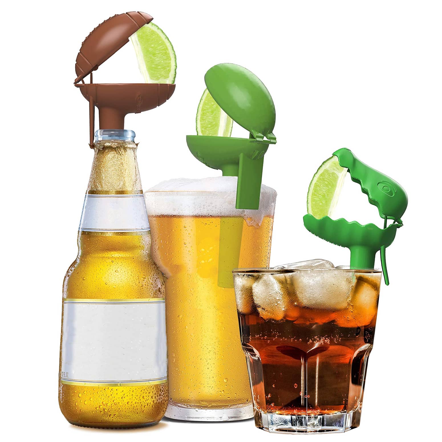 HeadLimes - Clip-On Beer and Cocktail Citrus Squeezers