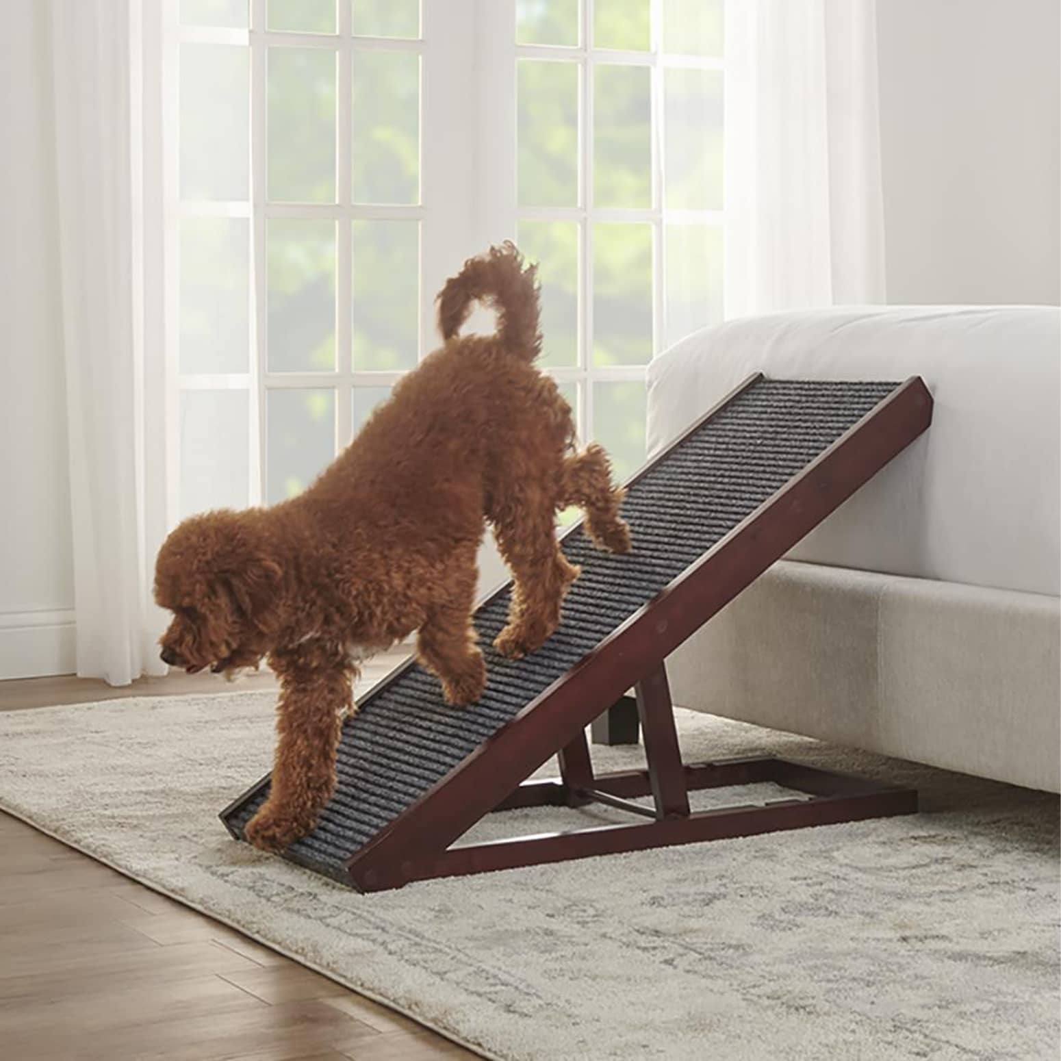 Height-Adjustable Foldaway Pet Ramp