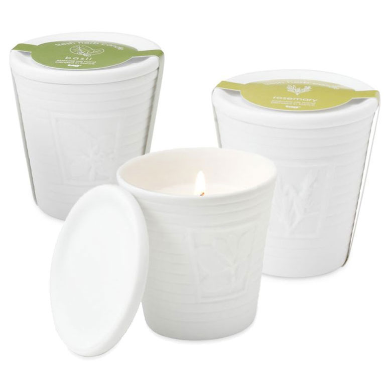 Herb Candles - Wild Mint, Basil and Rosemary Scents