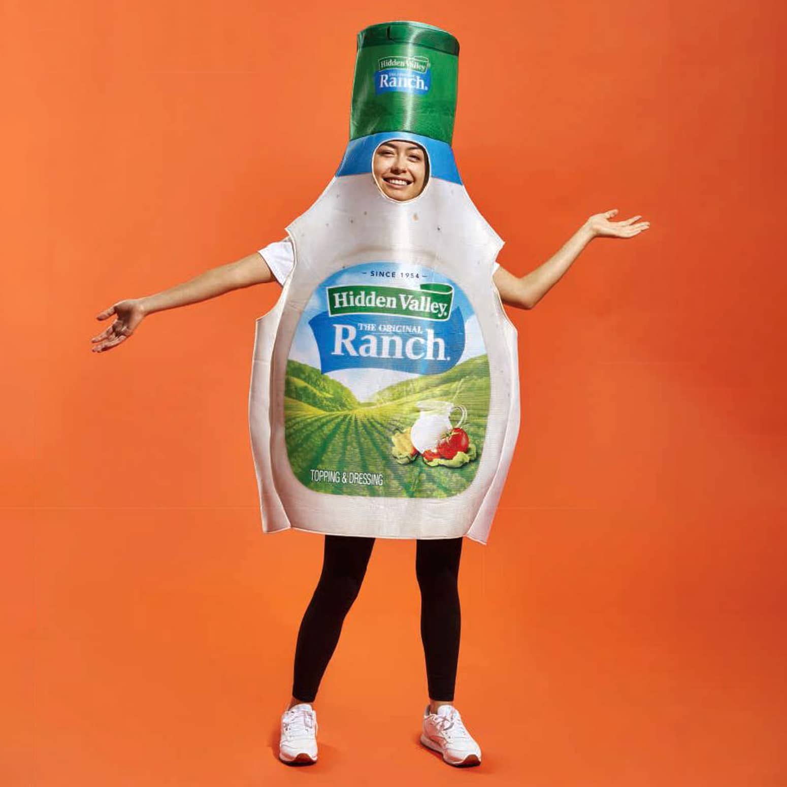 Hidden Valley Ranch Bottle Costume