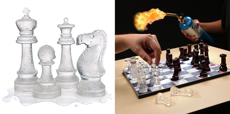 Ice Speed Chess Set
