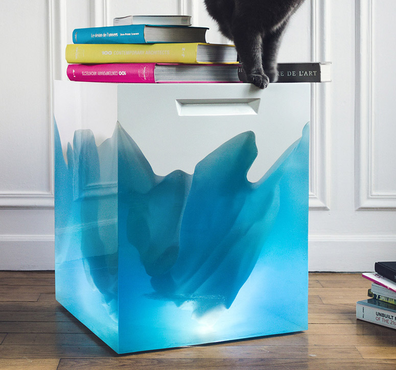 Iceberg Side Table