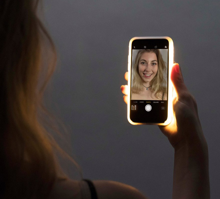 Illuminated Selfie iPhone Case