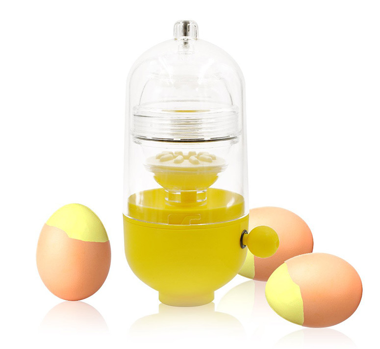 Electrical Egg Scrambler Shaker Whisk in Shell Egg Maker Mix And Scrambled Eggs