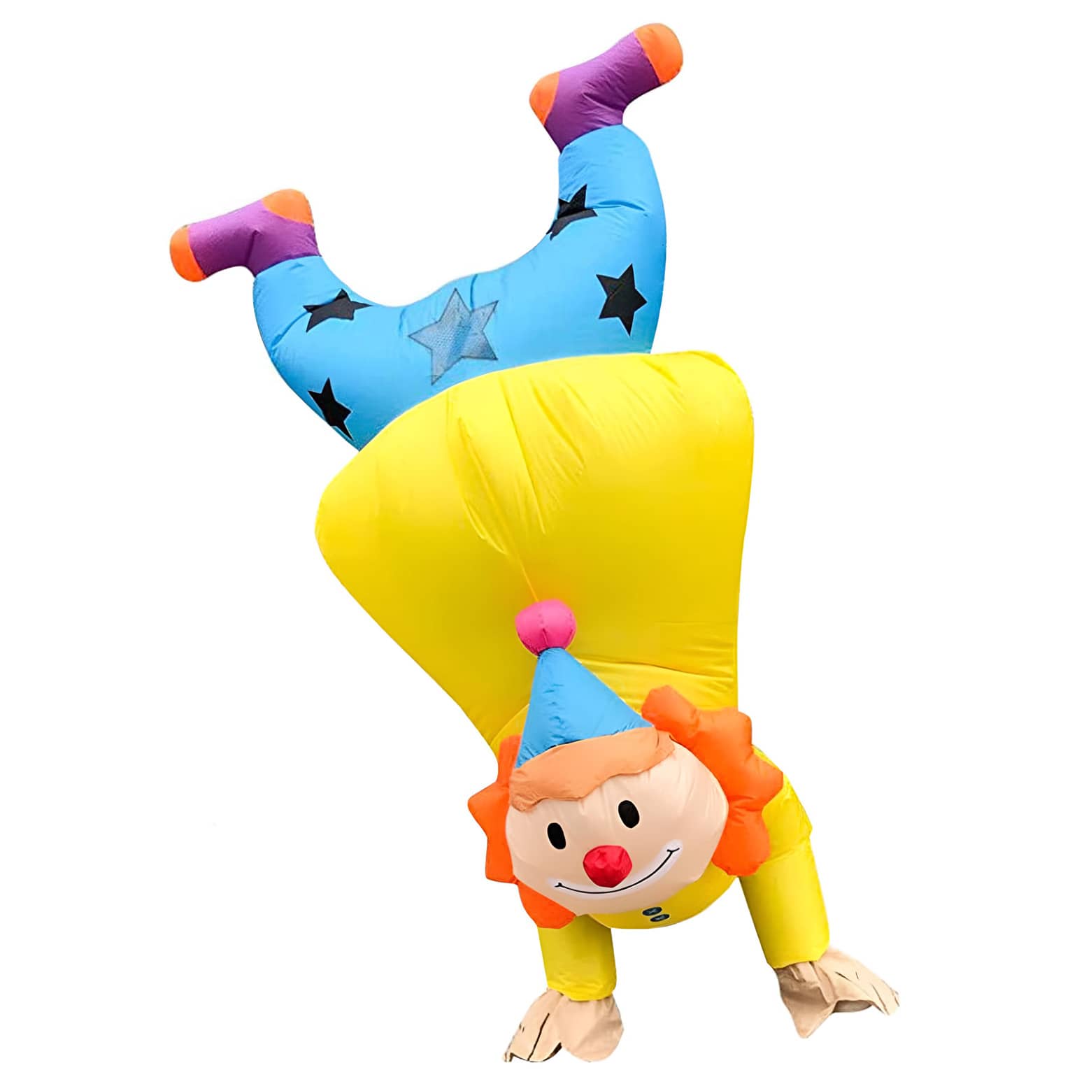 Inflatable Handstand Clown Costume