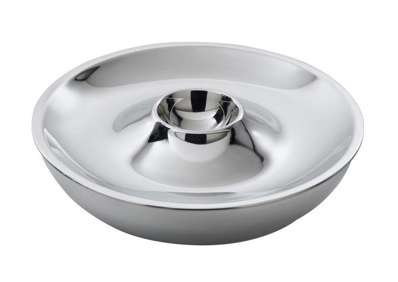 Insulated Stainless Steel Chip and Dip Bowl