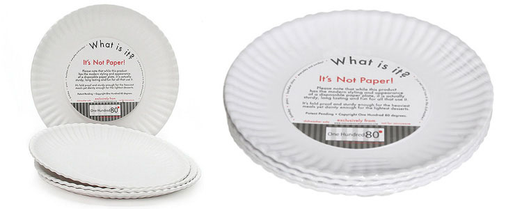 It's Not Paper! - Reusable Paper Plates