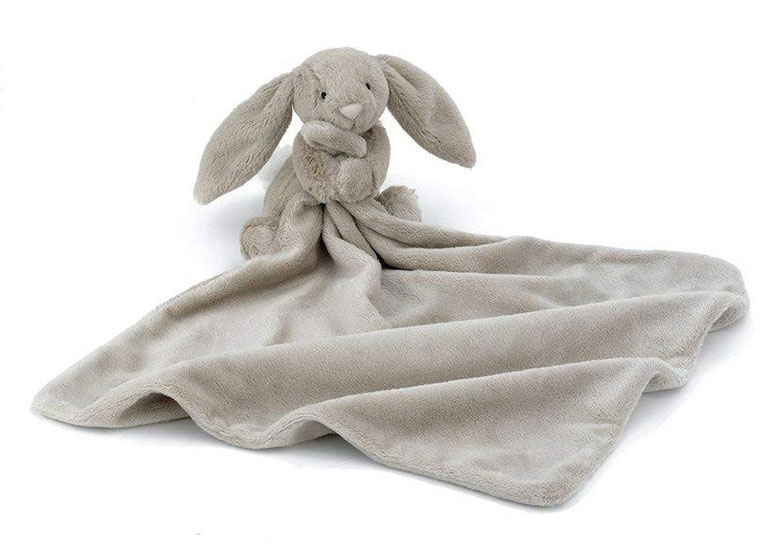 Jellycat Bashful Beau Bunny Baby Security Blanket