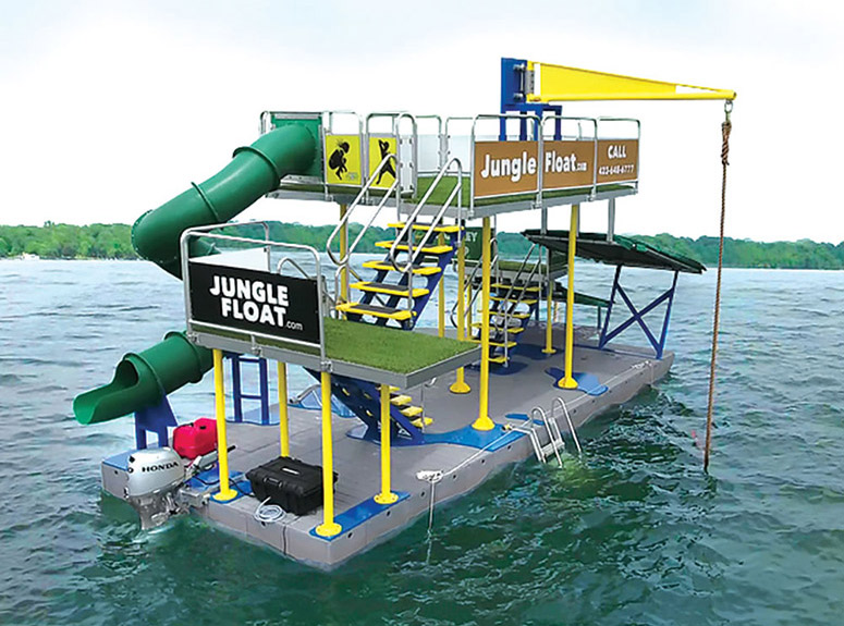 Jungle Float - Mobile Floating Water Park
