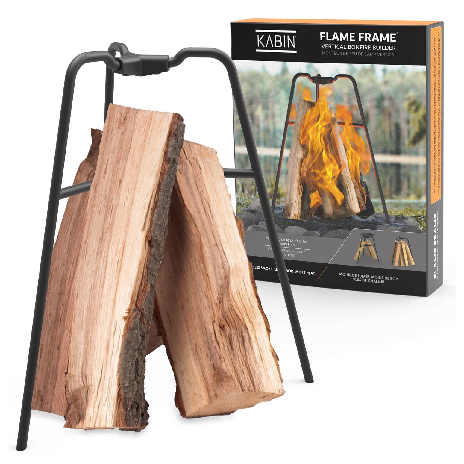 KABIN Flame Frame - Vertical Bonfire Builder