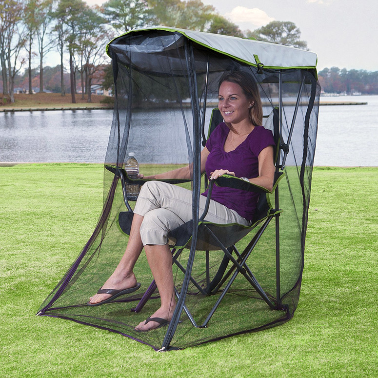 Kelsyus Canopy Chair with Removable Mosquito / Bug Net