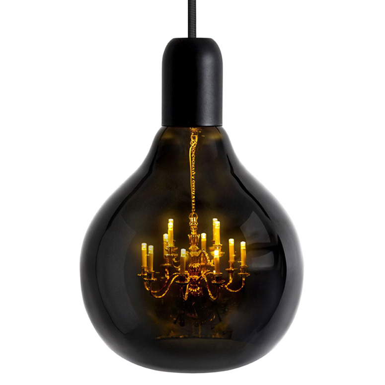 King Edison - Miniature Brass Chandelier Pendant Lamp