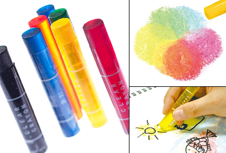 Kokuyo Transparent Gel Crayons