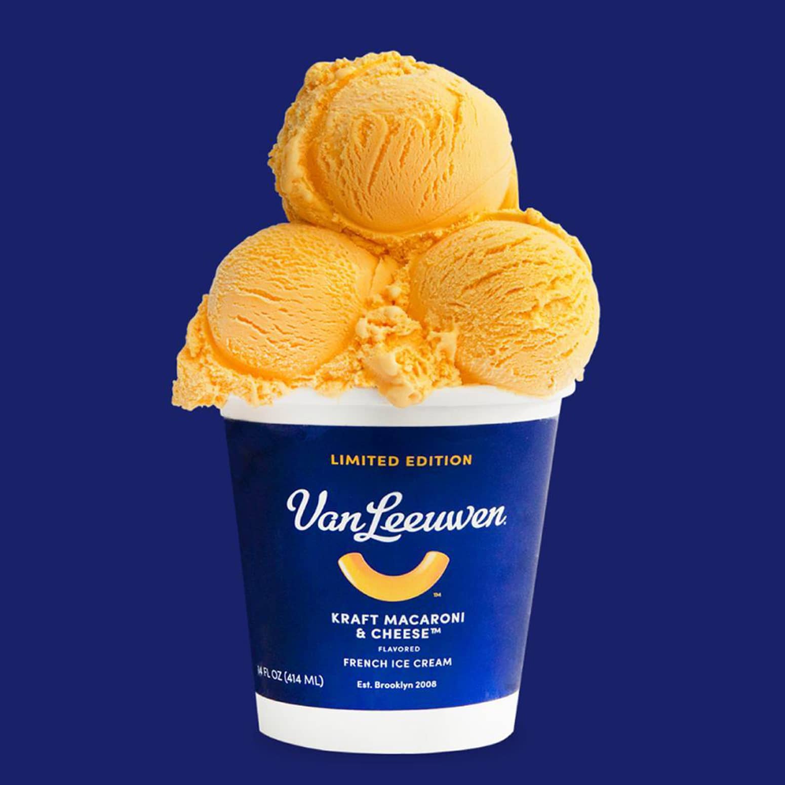 Van Leeuwen Kraft Macaroni and Cheese Ice Cream
