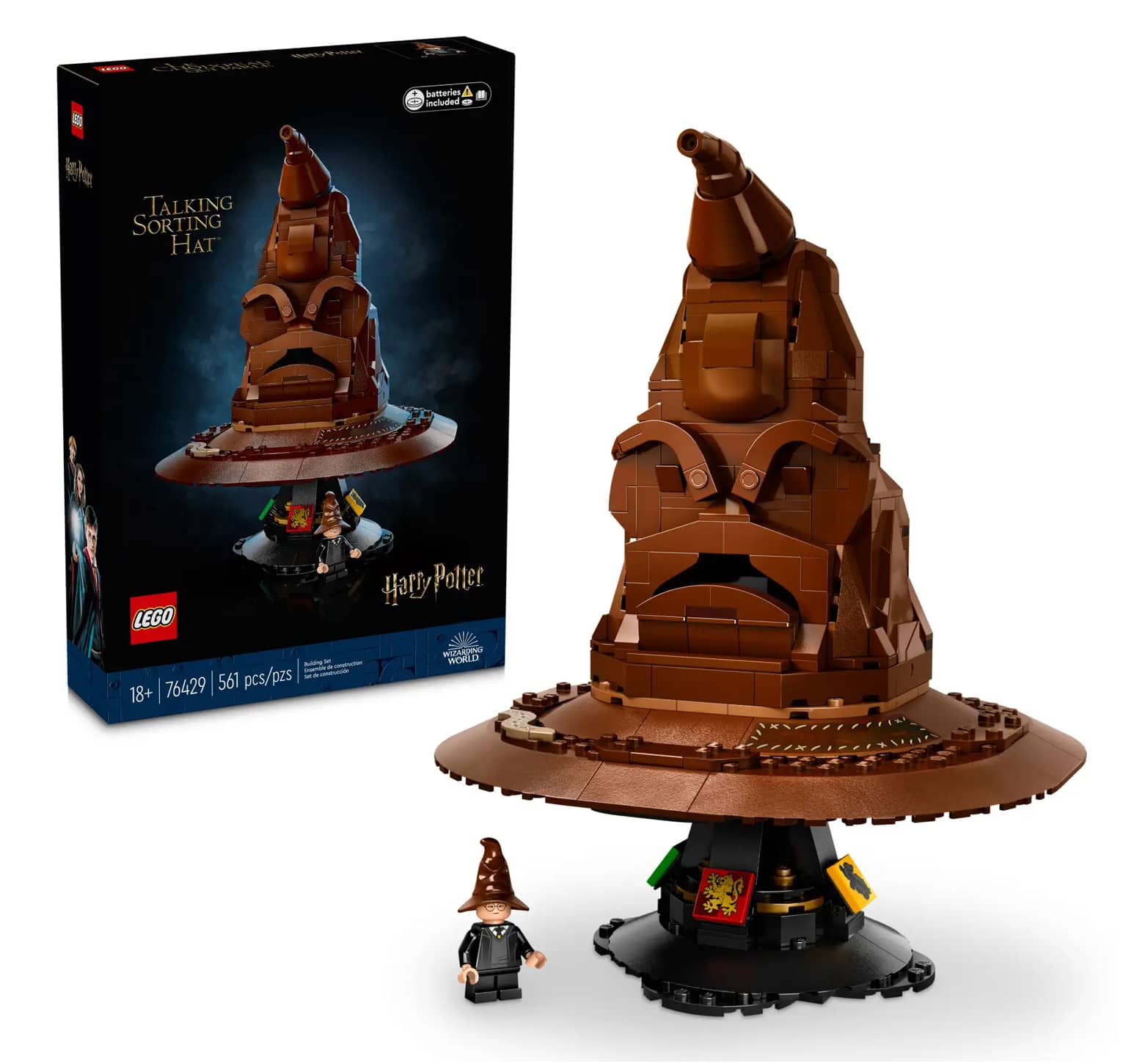 LEGO Harry Potter Talking Sorting Hat - It Actually Speaks!