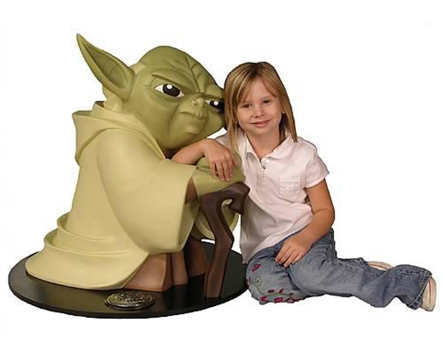 Lifesize Yoda Statue from Star Wars: Clone Wars