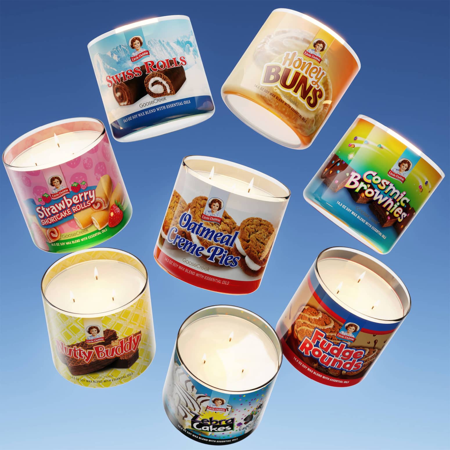 Little Debbie Snack Scented Candles