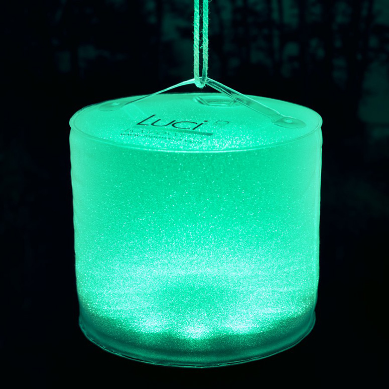 Luci Aura - Inflatable Color-Changing Solar Lantern / Mood Light