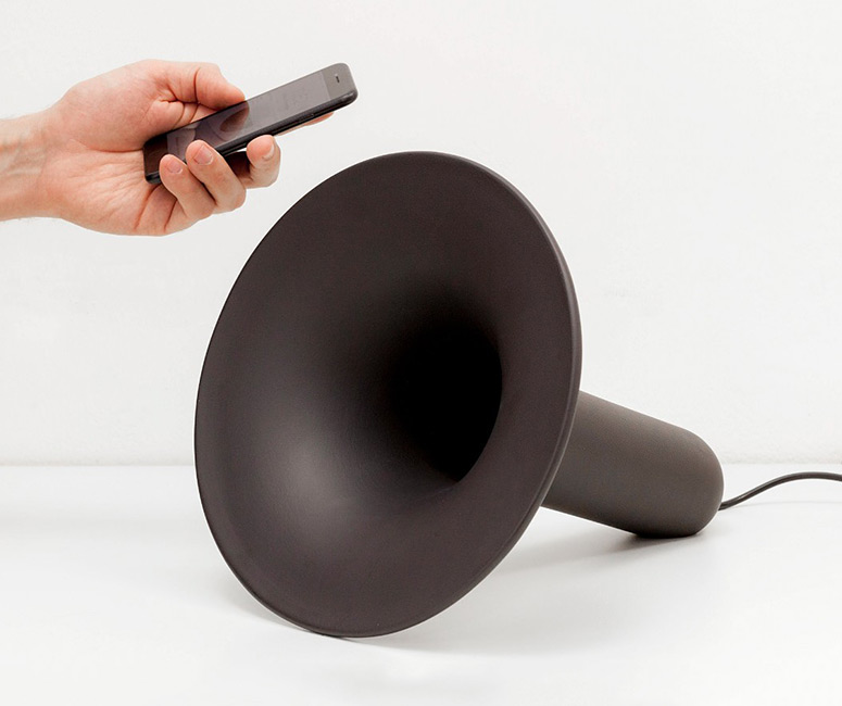 Luciano - Minimalist Bluetooth Ceramic Table Speaker