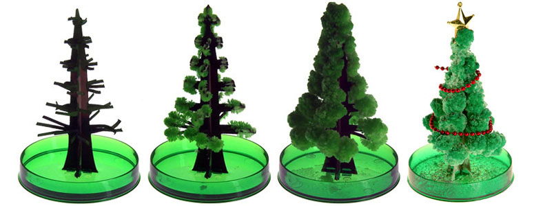 444134 MAGIC GROW CHRISTMAS TREE LEAVES GROW FROM PAPER 