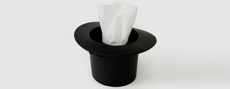 Magic Hat Tissue Dispenser