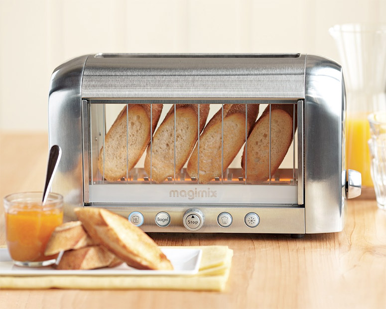  Mueller UltraToast Full Stainless Steel Toaster 4 Slice, Long  Extra-Wide Slots with Removable Tray, Cancel/Defrost/Reheat Functions, 6  Browning Levels with LED Display: Home & Kitchen