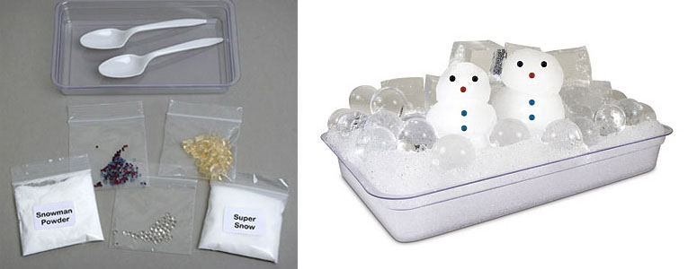 Make Your Own Snowman World Kit