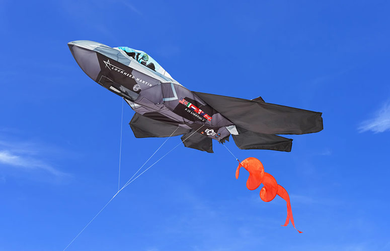 Massive F-35 Lightning II 3D Kite