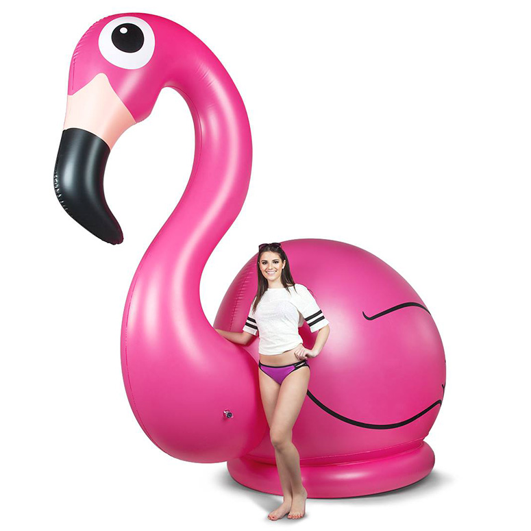 Massive 11 Foot Tall Inflatable Pink Flamingo