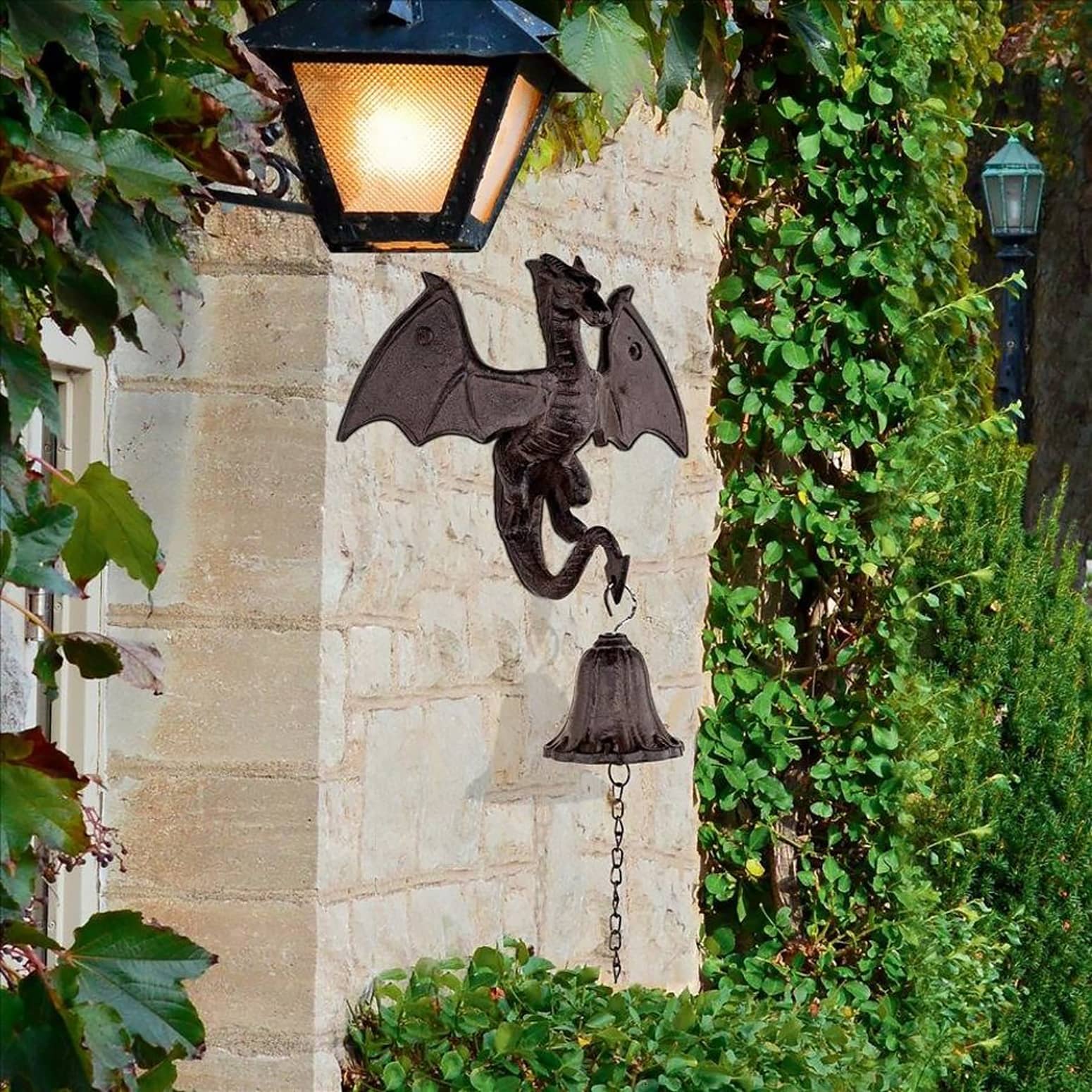 Medieval Castle Dragon Iron Bell