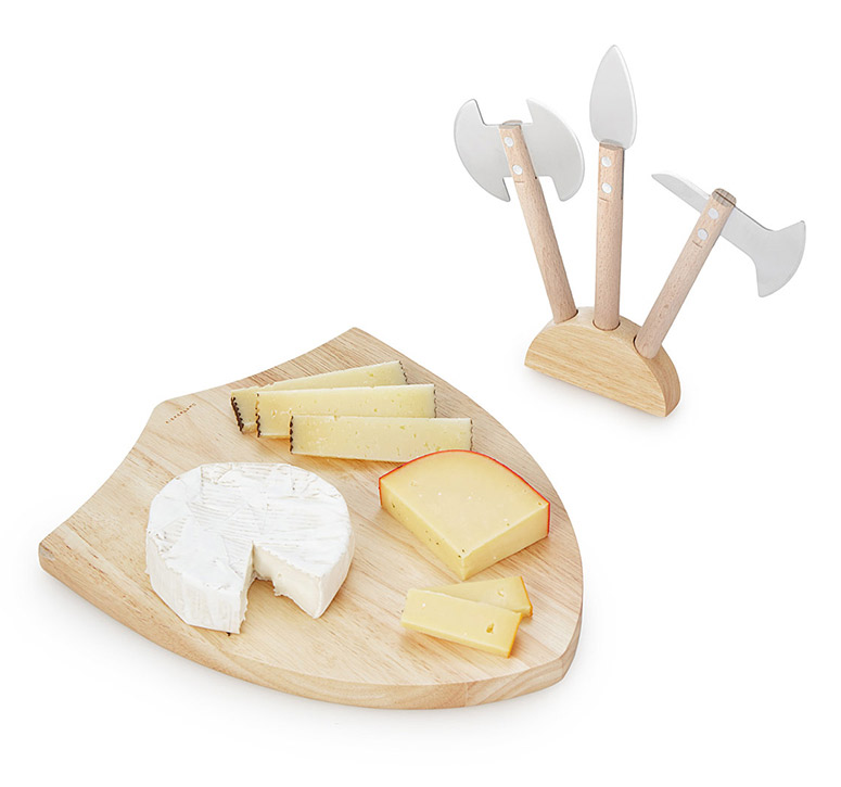 Medieval Cheese Board Set