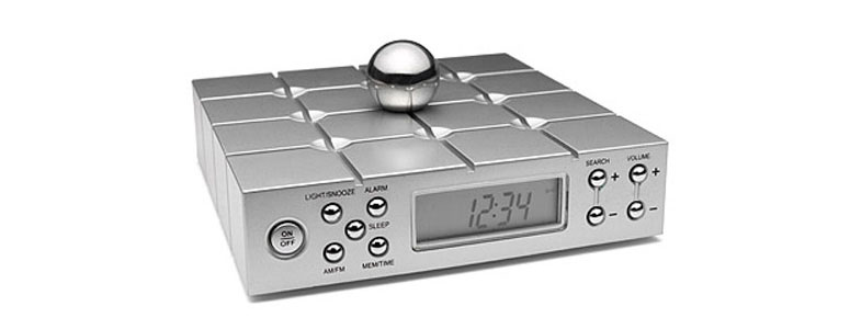 Memory Ball Alarm Clock and Radio