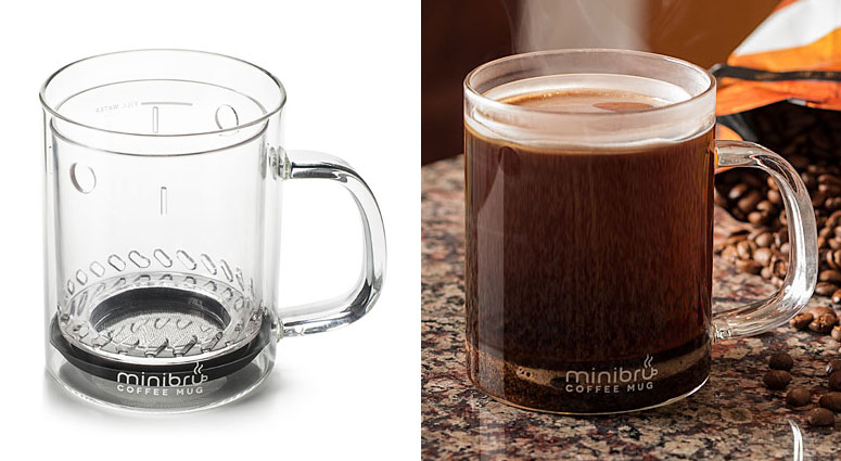 Minibru - French Press Coffee Mug