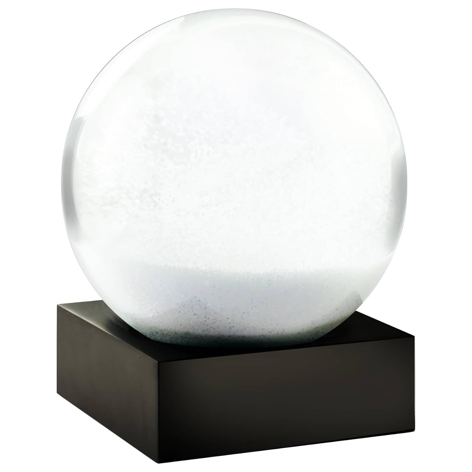 Minimalist Snowball Snow Globe - All Snow!