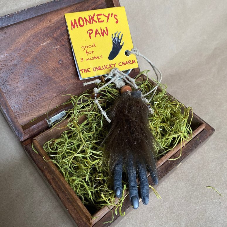 Monkey's Paw - Good For 3 Wishes!