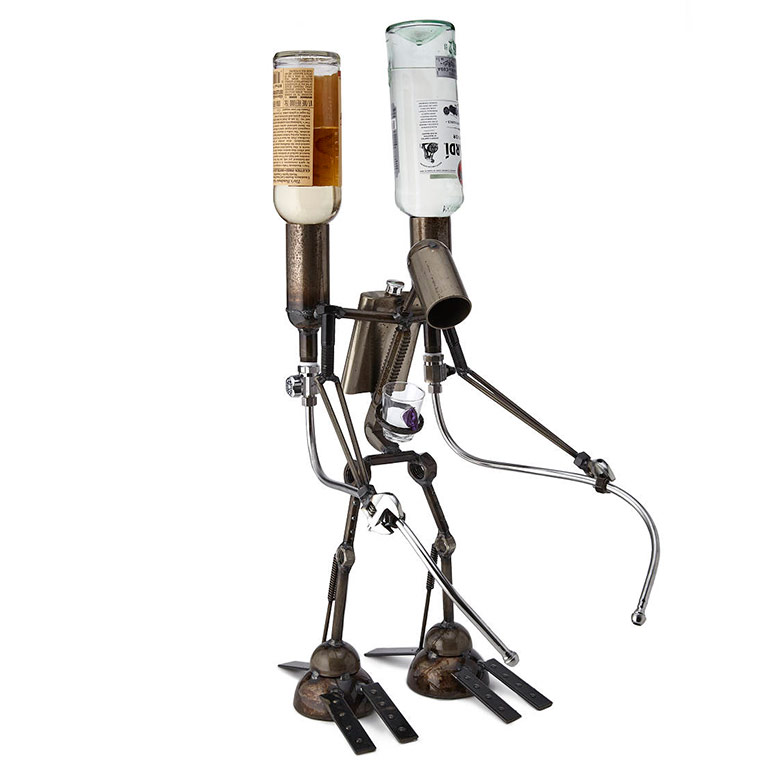 Moonshiner - Liquor Dispensing Robot Sculpture