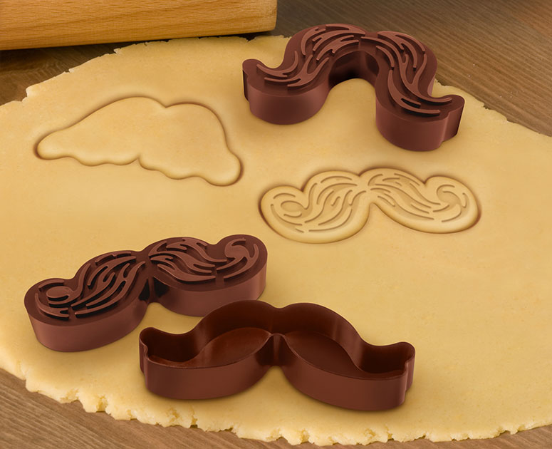 Munchstache - Mustache Cookie Cutters