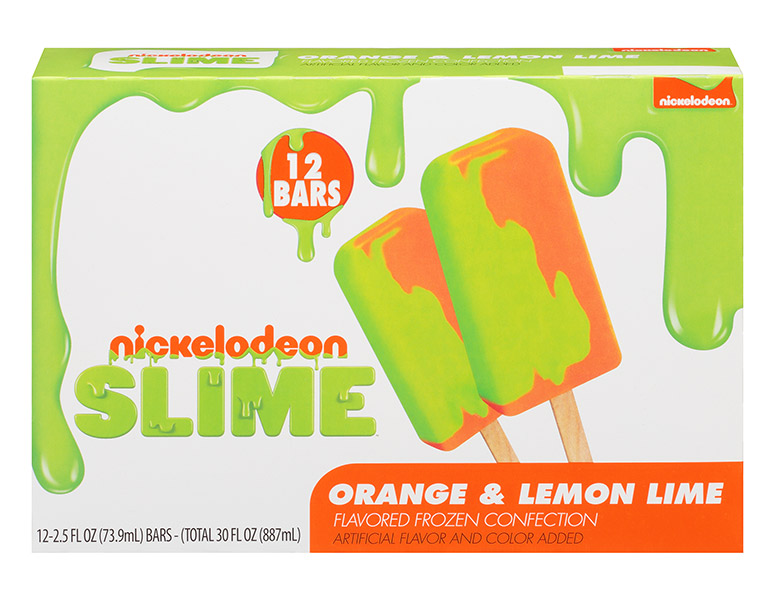 Nickelodeon Slime Ice Pops