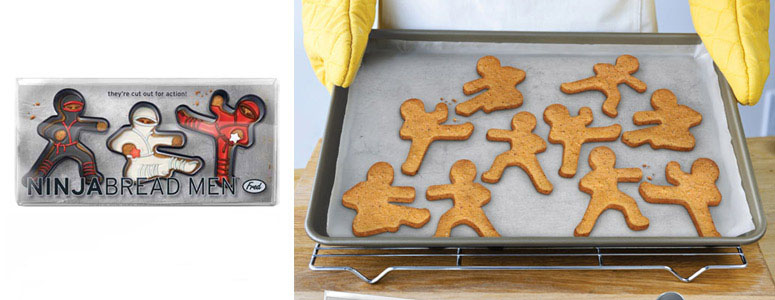 Fred Kung Fu Ginger Ninja Bread Men The Ultimate Cookie Cutters KungFu