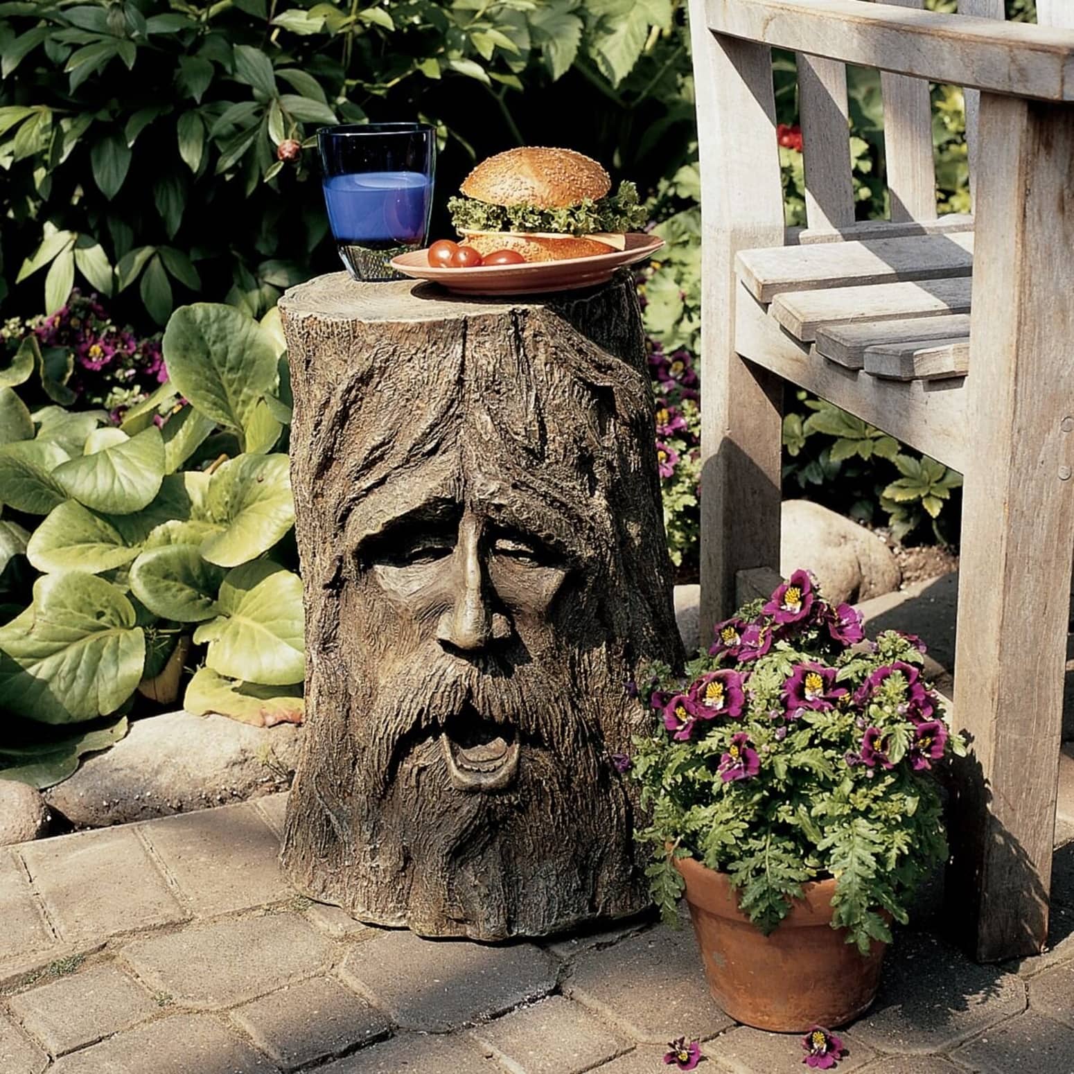 Odin Tree Stump Sculptural Table