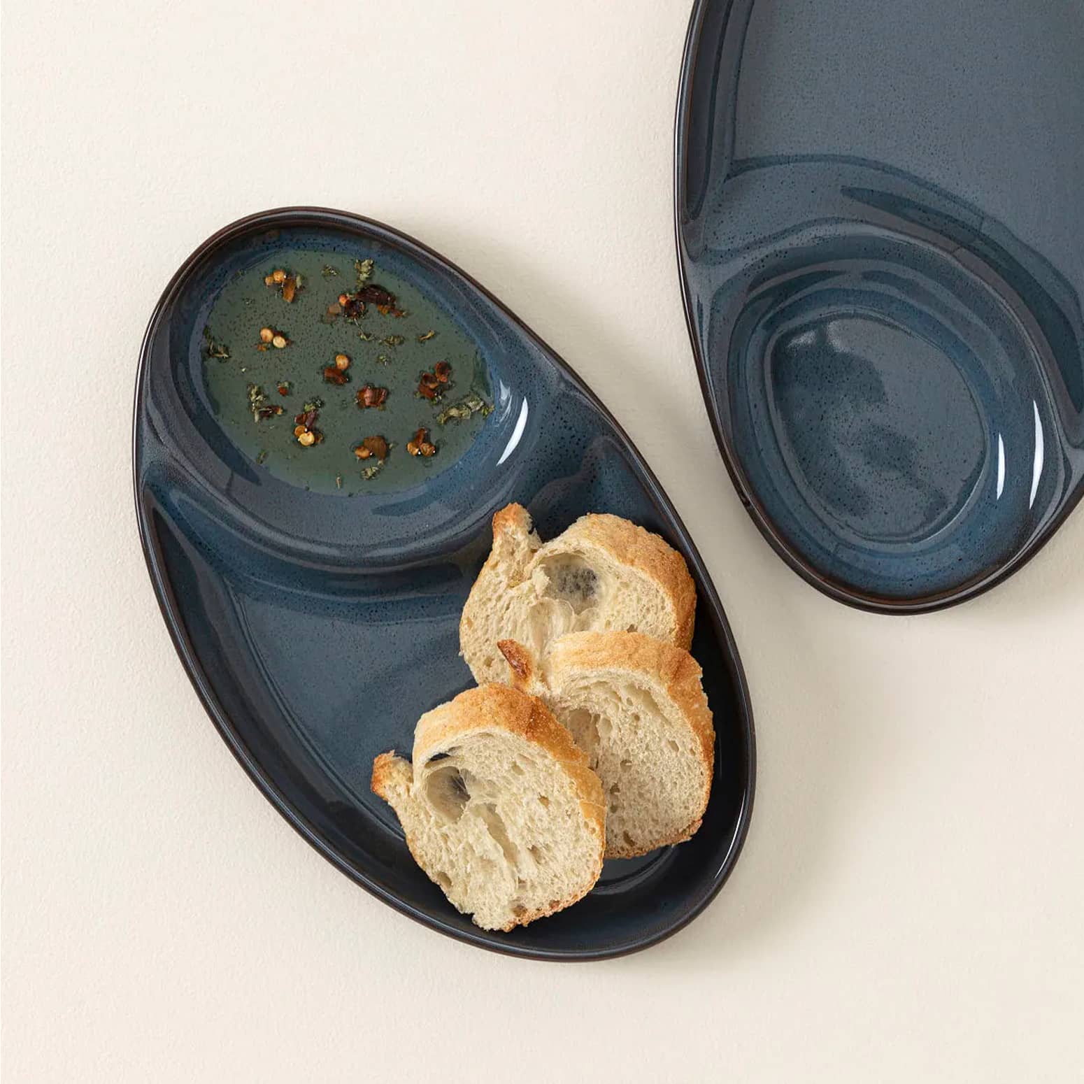 Olive Oil Dipping Plates