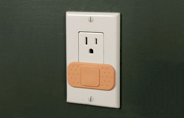 Ouchlet - Power Outlet Bandage Covers