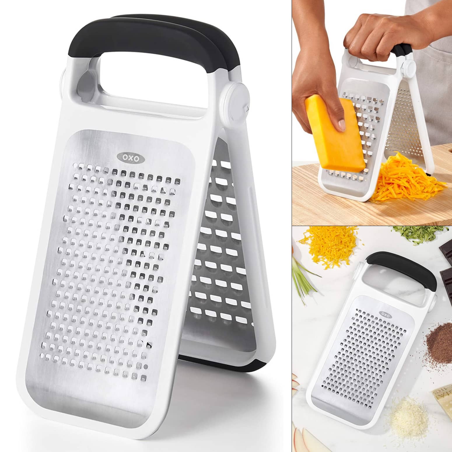 OXO Good Grips Etched Two-Fold Grater