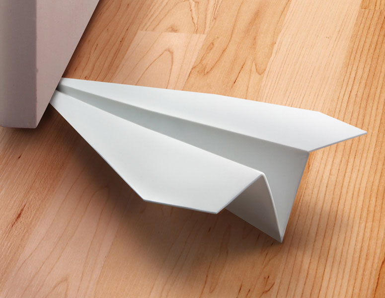 Paper Airplane Doorstop