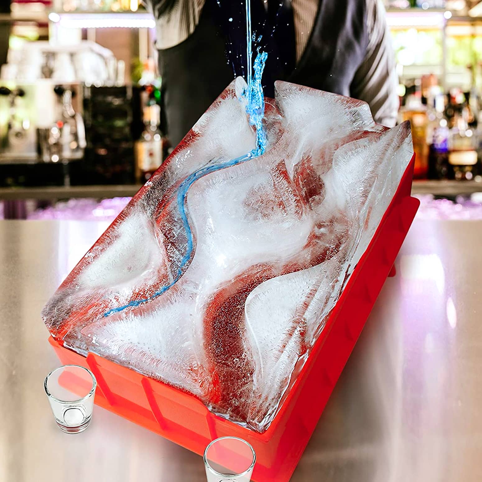 Party Ice Luge - Race Shots Down the Icy Slopes!
