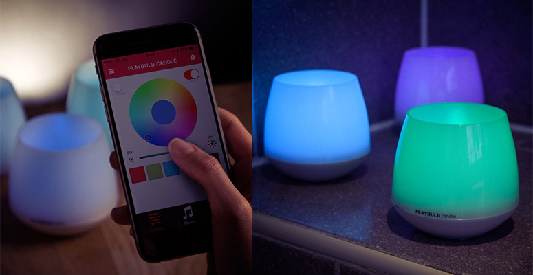 Playbulb - App-Controlled Color-Changing Flameless Smart Candle