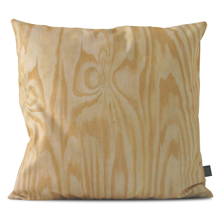 Plywood Throw Pillow